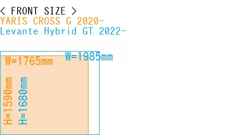 #YARIS CROSS G 2020- + Levante Hybrid GT 2022-